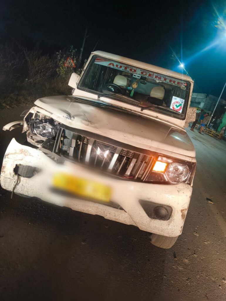 तेज रफ्तार कि बुलेरो गाड़ी ने एनटीपीसी कर्मी को कुचला , मौके पर हुई मौत 3 Picsart 24 12 23 22 03 34 706 1