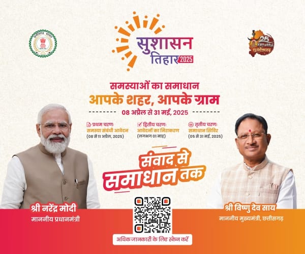 सुशासन तिहार का हुआ आगाज़ , गांव से शहर में लगी समाधान पेटियां 2 IMG 20250408 WA0088