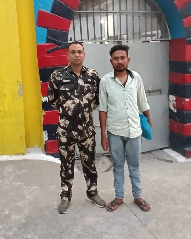 रास्ते मे युवती से छेड़खानी पड़ी महंगी , महिला थाना ने आरोपी को भेजा जेल 1 IMG 20250416 WA00382