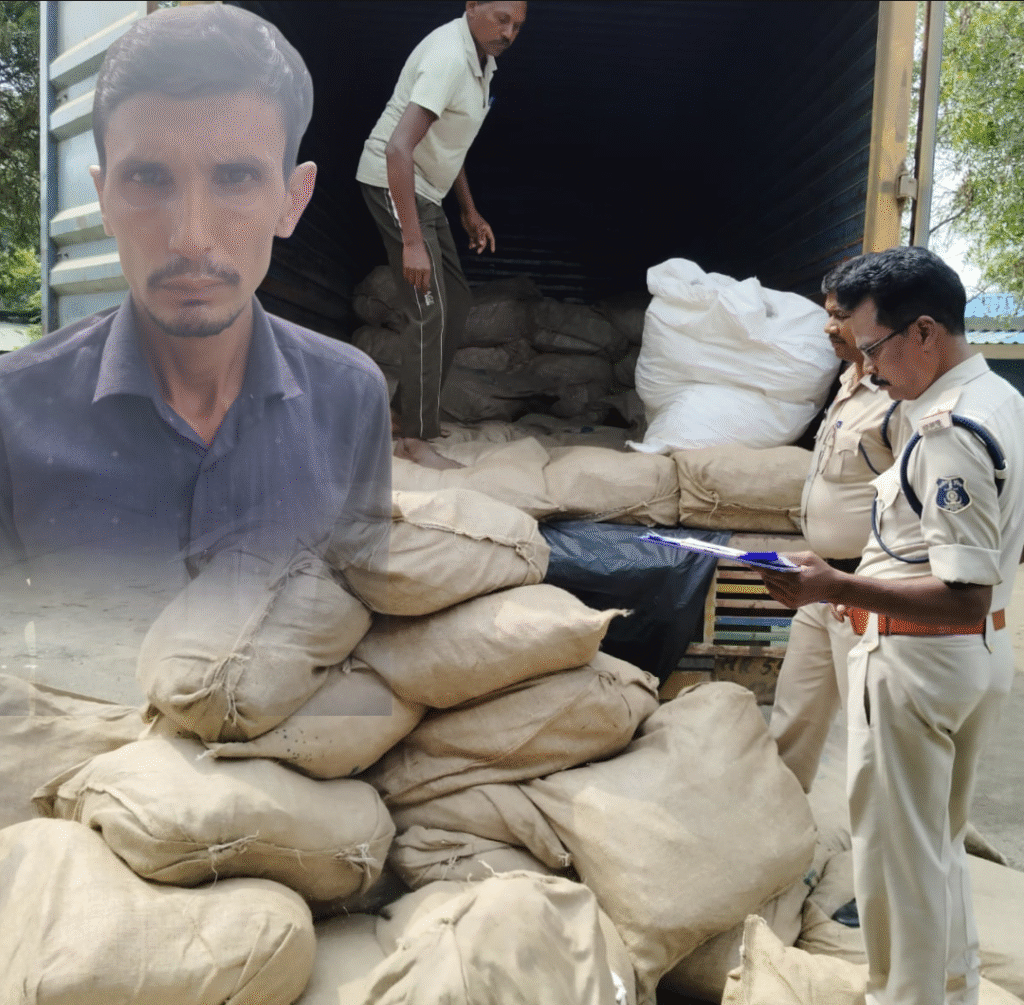 डिटर्जेंट की जगह गुटका पाउच , 110 बोरा विमल गुटखा के साथ आरोपी गिरफ्तार 1 1000035117