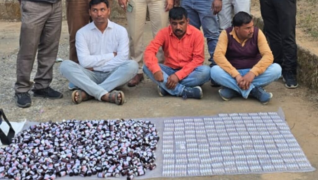 नशे का इंजेक्शन के बड़ा सप्लायर रंजीत समेत 5 गिरफ्तार .. 7.50 लाख के इंजेक्शन जप्त 1 1952744