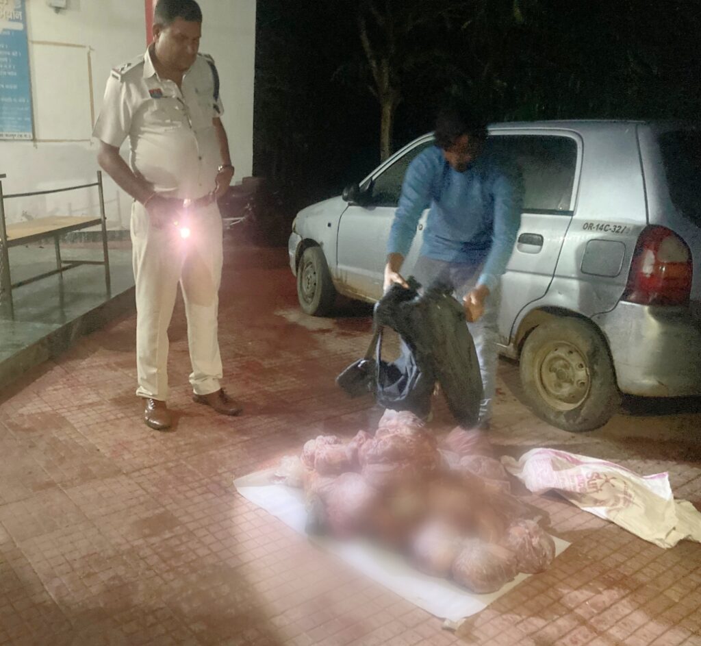 60 किलो गौवंश मांस के साथ आरोपी गिरफ्तार 1 2512933