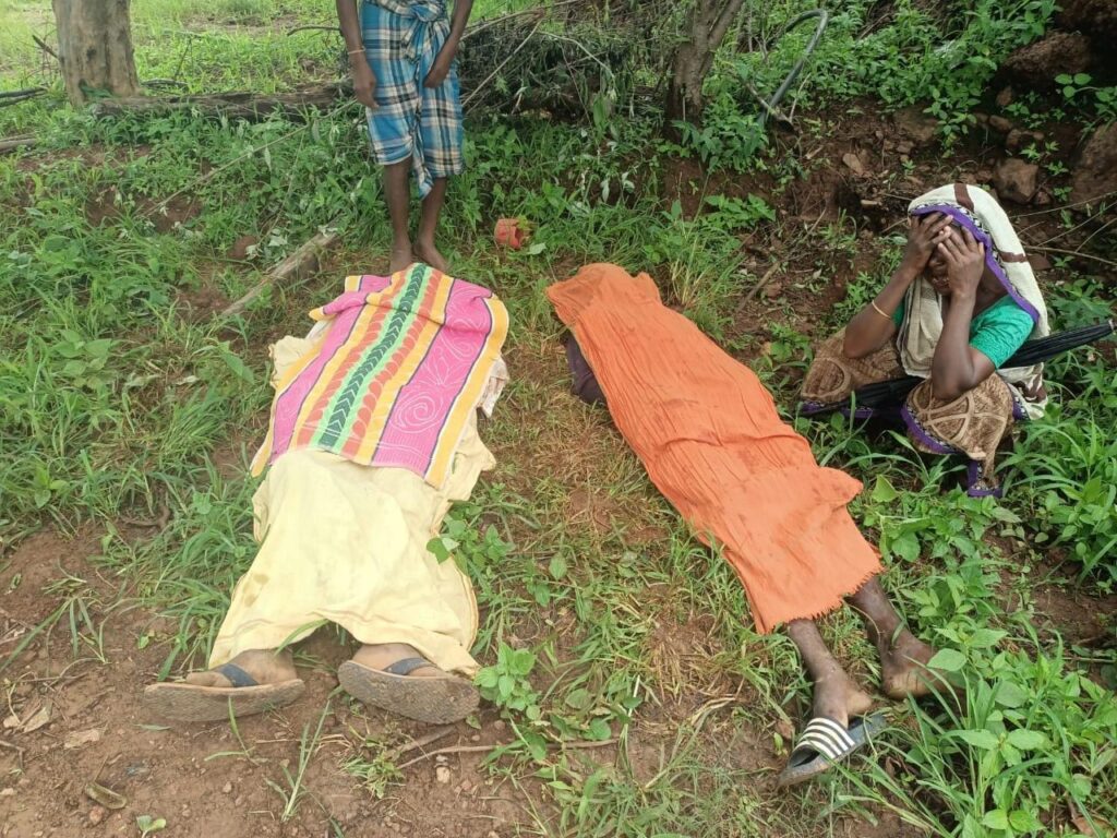 खेत जाने समय ट्रैक्टर अनियंत्रित होकर पलटा .. मालिक सहित दो की मौत 2 3872951
