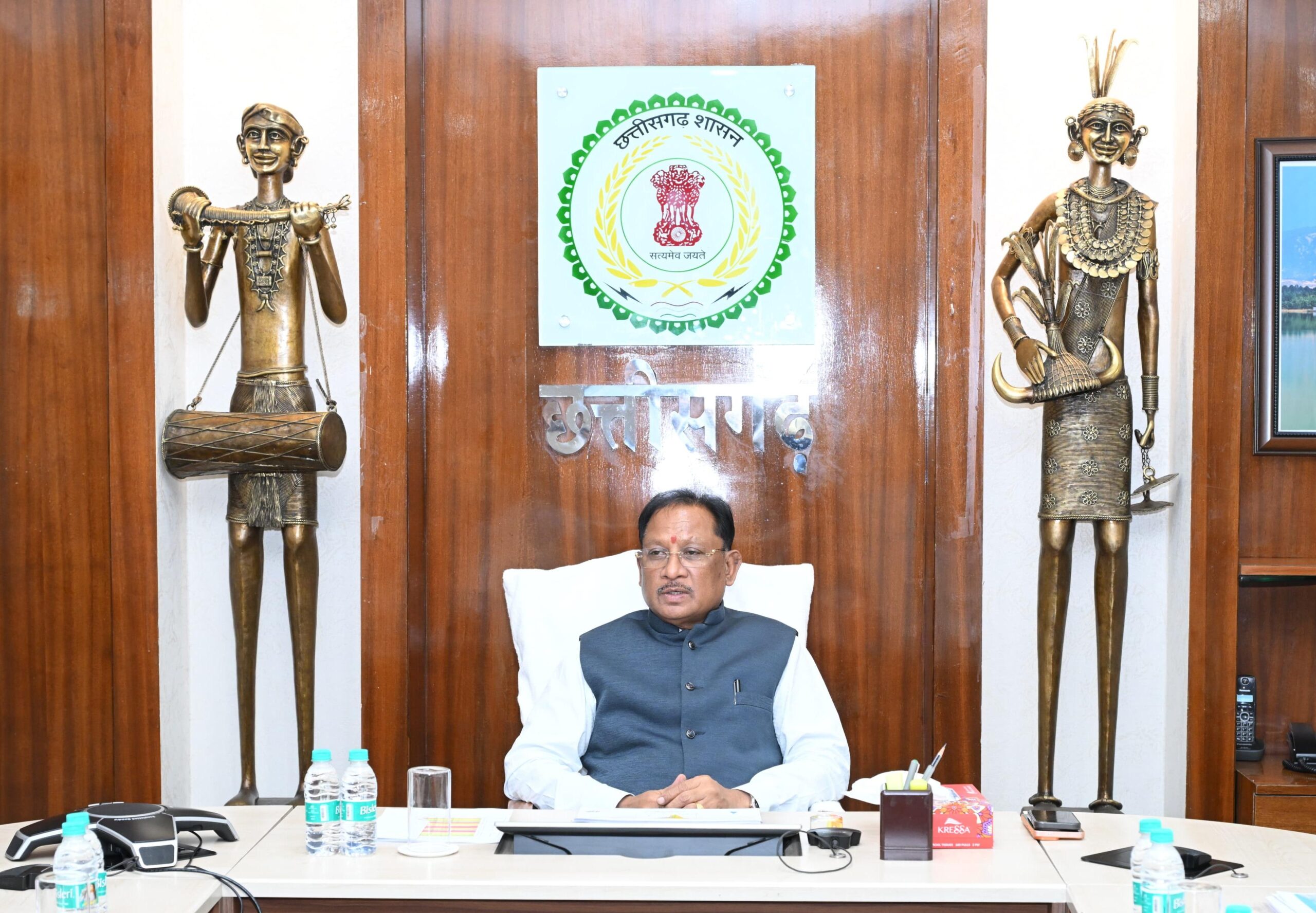 अल्प वर्षा की चुनौती से निपटने के लिए सरकार पूरी तरह तैयार : मुख्यमंत्री 1 IMG 20260704 WA0007 scaled