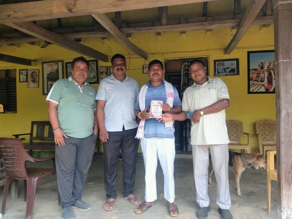घरघोड़ा में करमा महोत्सव की तैयारियां तेज .. सांसद राधेश्याम राठिया व विधायक लालजीत राठिया को सादर निमंत्रण 3 4657983
