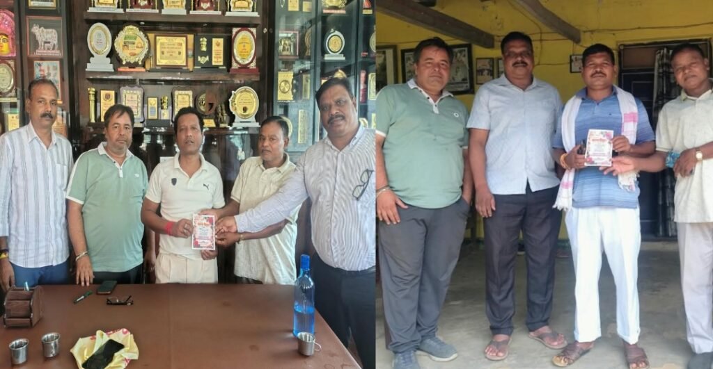 घरघोड़ा में करमा महोत्सव की तैयारियां तेज .. सांसद राधेश्याम राठिया व विधायक लालजीत राठिया को सादर निमंत्रण 1 4658874