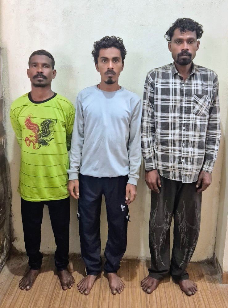 बंद फैक्ट्री मे चौकीदार को बंधक बनाकर 17 लाख की डकैती .. तीन गिरफ्तार 1 5035207
